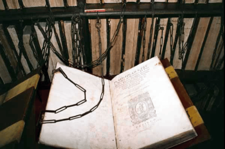 Chained Books: Library Security History – ricketiki.com